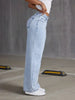 High Waist Wide Leg Jeans Women Vintage Washed Loose Straight Denim Pants Streetwear Casual Baggy