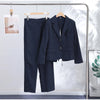 Pinstripe Women's Blazer Coats Back Cut Out Tie Long Sleeve Jackets for Woman Lapel Collar Navy Striped Suit Jacket Office Chic