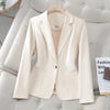 Spring Autumn Long Sleeve Blazer Women Coat Ladies Business Work Suit Jackets Korean Single Button Blazer Female Outerwear