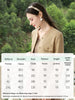 Tweed Short Coats for Women French Camel Wood Ear Collar Bead Autumn Retro Quality Jackets 2243185796