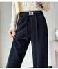 High Waist Retro Corduroy Stripe Women's Pants Fall Straight Causal Full Length Vintage Pockets All Match Japanese Y2k Trousers