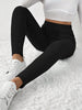 Ribbed Knitted Tight Base Layer Pants Stylish And Comfortable Knit Tights for Women