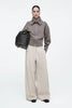 Apparel Yazhimei Cos Mod Spring of Ladies' Casual Standard Fit Waist-Cinching Knitted Pilot Jacket