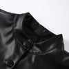 Women's Coat Stand Collar Single Breasted Ruffle Hem Patchwork Female Cape Early Spring Chic Holiday Lady Capes