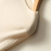 Women 100% Merino Wool Cloak Pullover Shawl Grace Simple Style Office Lady Mid Long Contrasting Cloak Autumn Winter Cashmere Top