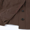 Solid Lace Up Short Trench Coat Lady Chic Stand Collar Wide Shoulder Full Sleeve Loose Coats Daily Casual Windbreaker