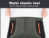 Women Winter Fleece Pants Warm Waterproof Hiking Pants Outdoor Camping Climbing Skiing Soft Shell Windproof Rain Trousers