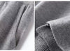 Women 100% Wool Pants Autumn and Winter Soft Comfortable High-Waist Knitted Thicken Pants Female Thin pants Casual Trousers