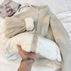 Fleece Jacket Women Autumn Winter Thick Double Sided Cardigan Loose Casual Lamb Wool Hoodie
