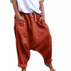 Women's Casual Harem Crotch Pants, Lace-up Harem Pants, Women Trousers, Oversized Hip-hop Streetwear Woman