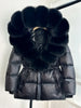Lagabogy Real Fox Fur Collar Winter Women Hooded Puffer Jacket 90% White Goose Down Coat Female Thick Waterproof Outerwear