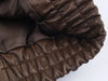 Solid Leather Moto Jacket For Women Winter Turtleneck Retro Coats Asymmetry Elegant Vintage PU Jackets