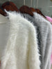 Solid Knit Cardigan Women Long Sleeve Casual V Neck Oversized Sweater Women's Autumn High Street Knitted Coats