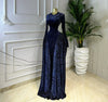 Women Lace Up O-neck Long Sleeve Big Swing A-line Maxi Dress Sexy Parties Education Vacation Long Dresses Vestidos