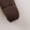 Y2K Retro Women's Winter Parkas Thickend Warm Short Down Cotton Jacket Streetwear Stand Collar Puffer Bread Parka Coat
