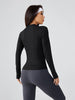 Women's Slim-Fitting Yoga Jacket - Buttery-Soft Stretch Full-Zip Athletic Cardigan