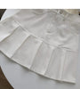 Y2K Vintage High Waist Pleated Skirt Women College Style Uniforms Safety Pants Mini Skirts Woman Korean Street Slim A-Line Skirt