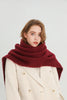 240x38cm Women's Cashmere Winter Scarf - Soft Warm Pashmina Wrap, Thick Long Shawl with Tassels, Elegant Poncho Blanket