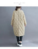 Winter Women Long Jacket Femmes Quilted Warm Lightweight Down Cotton Coat Loose Oversize Parkas Padded Female Outerwear