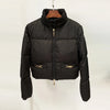 High Street F/W Designer Coat Women's Slim Fitting White Duck Trimed Down Jacket