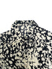 Elegant Random Print Button Down Shirt Dress Women's Long Sleeve Belted Waist Midi Dress Spring Fall Office Casual Dress