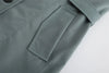 Women's Windbreaker Mid-Length Trench Coat Spring Korean Slim Waist British Casual Autumn Coat With Belt Outwear