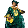 African Dresses For Woman Bazin Riche Embroidery Design Long Dress