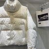 Winter Clothing Parkas Women's Outwear Short Coats Korean Rhinestone Coat Ladies Thickened Warm Cotton Puffer Jackets