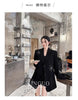 Autumn Black Blazers Women's Casual Elegant Long Sleeve Temperament Casual Loose Suit Woman Ladies Outwear