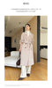 Notch Lapel Wool Coat Drop-Shoulder Women 100% Wool Loose Overcoat Double-Layers Autumn Winter Long Jacket Thick Trench Coat #24