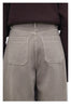 Korean Women Jeans Solid Loose Casual Retro High Waist Wide Legs Denim Pants Ladies Trousers Spring Autumn