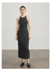 French Knitted Set Dress Women's Early Autumn Woolen Hoodie Strap Skirt Two Piece Set