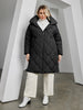 Women's Winter Jacket Plus Size Women Parka Warm Thick Bio Down Jackets Windproof Long Hooded Quilted Coat Female