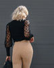 Corduroy Casual Trousers Women Autumn Winter Solid High-waist Flare Pants Lady Slim Black Gray Khaki Orange Long Pants