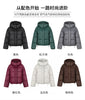 Winter Women Thicke Cotton Coat Loose Hooded Puffer Jacket Cropped Down Cotton Padded Coat Female Parkas Outwear