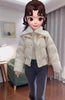 Autumn Winter Women Fake Two Pieces Padded Jacket Turn-down Collar Crop Down Jacket Korean Thick Parkas Outwears Designer