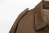 Casual Soft Martini Green Bomber Jackets Women Long Lantern Sleeve Oversized Autumn Winter Coats Outwears
