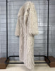 Colorful Women's Furry Coat Rose Pink Faux Fur Coat Suit Collar Autumn Winter Thick Cardigan Long Overcoat Chic 2DB5859