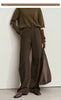 Minimalist Women's Casual Pants Winter Classic Versatile Warm Elastic Drawstring Loose Pants Female Trousers 12424082