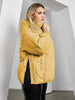 Women's Jacket Winter Plus Size Bio Down Jackets Hooded Quilted Cotton Coat Women Parka Female Clothing Split Hem
