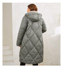 Women's Winter Jackets Plus Size Long Warm Parkas Elegent Hooded With Fur Classic Quilted Coats Women1165