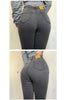 Skinny Women's Stretch Jeans Slim Korean Pencil Pants Autumn Vintage Black Gray Blue Washed Mom Jeans Leggings