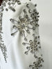High Street Designer Party Vestido Women's Rhinestone Diamonds Beaded Split Long Maxi Dress