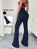 Women's Soft Flare Pants High Waisted Tummy Control Workout Yoga Leggings Bell Bottoms