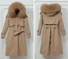 Winter Jacket Women's Parkas Thick Warm Fur Lining Long Parka Female Hooded Fleece Padded Coat Distachable Outwear 5XL