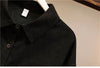Spring Corduroy Shirt Women Jackets Korean Mid Length Version Cardigan Blouse Ladies Coat Shirts Female Overcoat