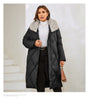 Women's Winter Jackets Plus Size Long Warm Parkas Elegent Hooded With Fur Classic Quilted Coats Women1165