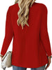 Office Women's Blazer Classic Long Sleeve Button Pocket Cardigan Commuting Simple White Coat for Female