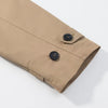 Brown Trench Coat Woman Long Sleeve Urban Solid Cropped Women's Trench Coat Casual Classic Jackets Outerwears