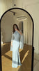 Spring Wine Red Stand Collar Long Sleeve Slim Fit Slit Long Dress Women Elegant Temperament Flowy Gown